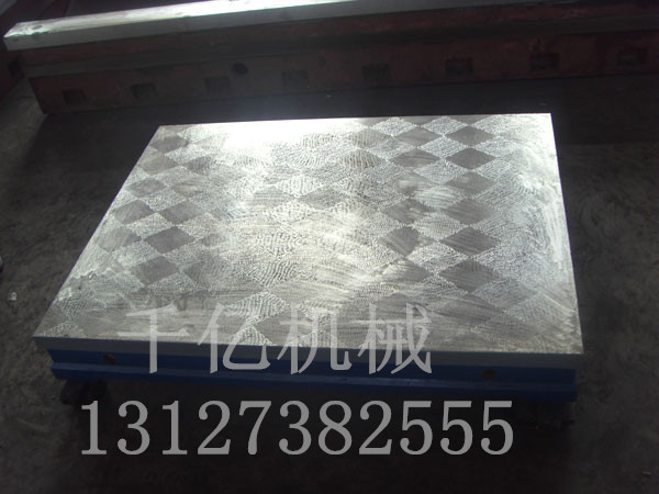 鑄鐵檢驗平臺工藝