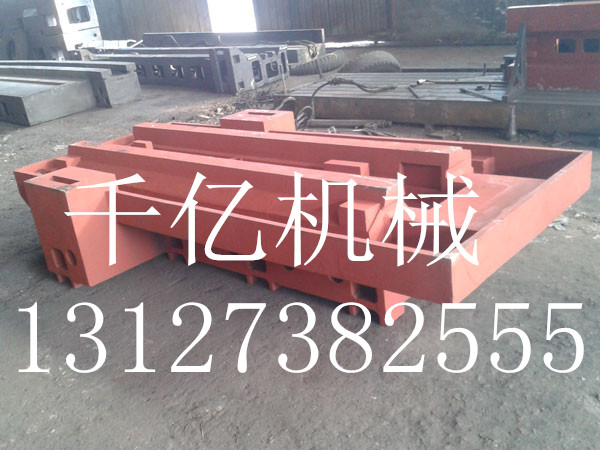大型機(jī)床床身鑄件澆注的控制要求